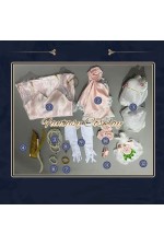 Identity V Perfumer Optimism of Flower Gown Cosplay Costume